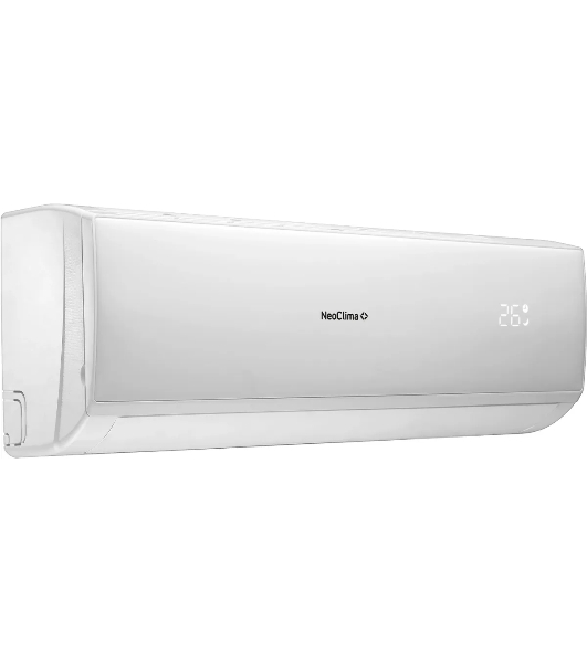 Кондиционер сплит-система настенного типа NeoClima NS/NU-HAL12F 12000 BTU, 35 м², 31/42 дБ, охлаждение, обогрев, осушение, белый (2 коробки)
