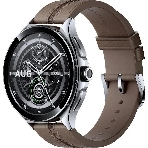 Смарт-часы Xiaomi Watch 2 Pro - 4G LTE Silver Case with Brown Leather Strap M2233W1 (BHR7210GL), фото 1