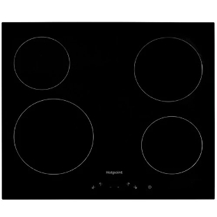 Электрическая варочная панель Hotpoint HR 6T1 C, независимая, черный