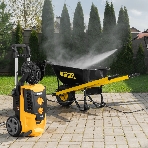 Мойка высокого давления Denzel R-180D, 2200 Вт, 180 бар, 380 л/ч, с барабаном, фото4