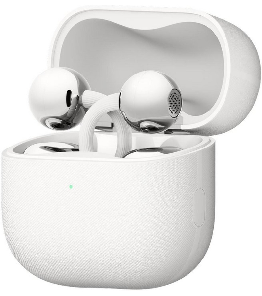 Наушники TWS Huawei FreeClip 2 белый, открытые (клипсы), Bluetooth, быстрая зарядка, до 8 ч