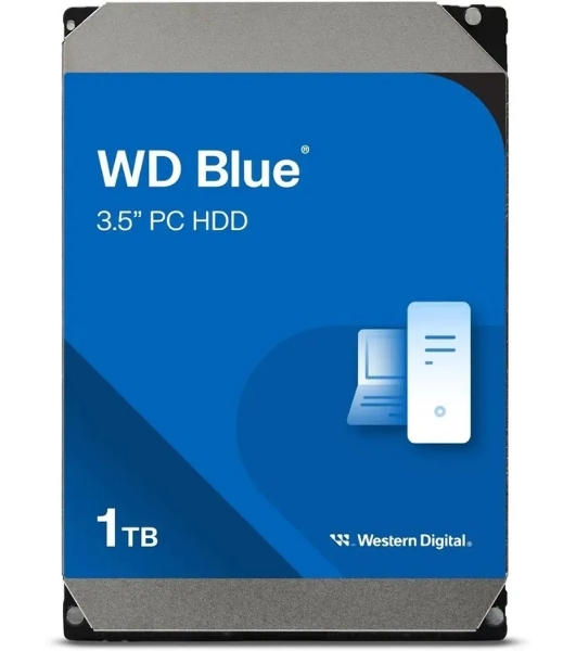 Жесткий диск Western Digital 3.5' 1TB Blue PC HDD SATA 6Gb/s - 5400 rpm