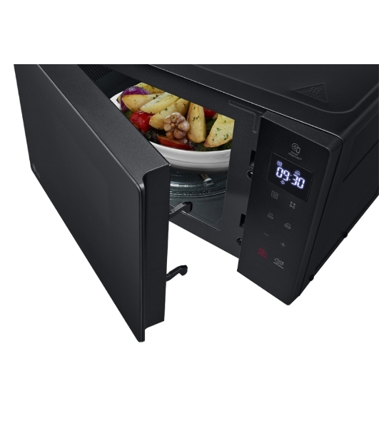 Микроволновая печь LG MS2032GAS черный 20 л, 700 Вт, переключатели - сенсор