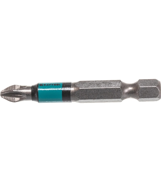 Биты KRAFTOOL Optimum Line, PZ2, 50 мм, тип хвостовика E 1/4', 10 шт в блистере