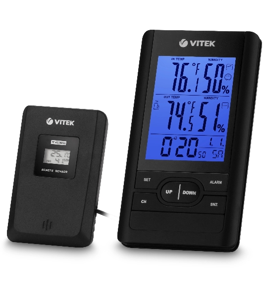 Погодная станция Vitek VT-3532 черный