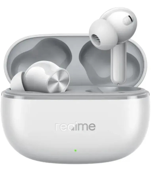 Наушники TWS Realme Buds T200 Lite серый, внутриканальные, Bluetooth, до 28 ч