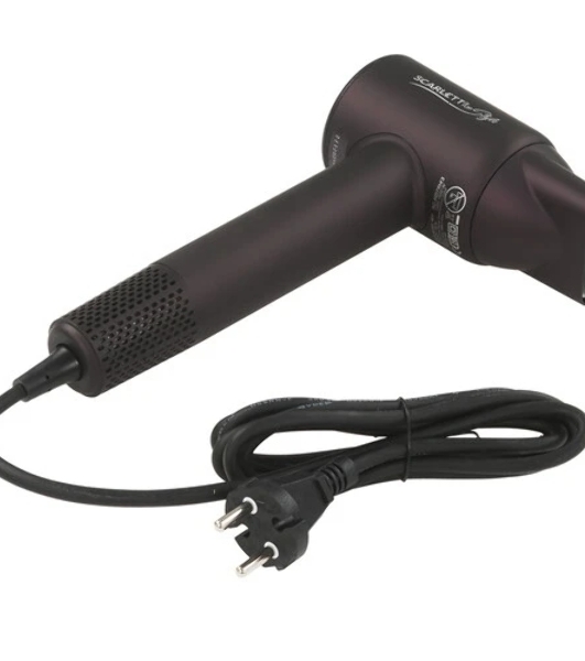 Фен Scarlett SC-HD70I43 фиолетовый, 1600 Вт, ионизация