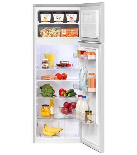 Холодильник Beko RDSK240M00S серебристый двухкамерный 177/46л морозилка сверху