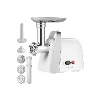 Мясорубка электрическая Galaxy Line GL 2421 белый, 1600 Вт, 1.5 кг/мин, реверс, защита от перегрузки, металлический лоток, насадки - 5, фото6