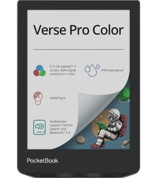 Электронная книга PocketBook 634 Verse Pro Color Stormy Sea (PB634K3-1-WW)