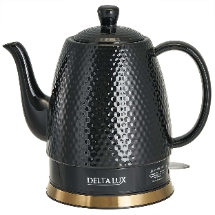 Чайник электрический Delta Lux DE-1021 черный