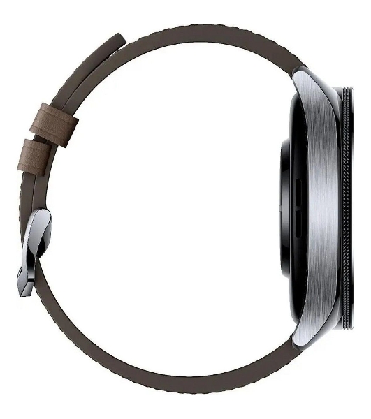Смарт-часы Xiaomi Watch 2 Pro - 4G LTE Silver Case with Brown Leather Strap M2233W1 (BHR7210GL)