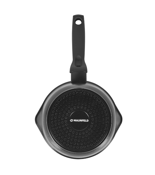 Ковш Maunfeld OSVALD MF15SVLD15SP универсальный из литого алюминия со стеклянной крышкой, 1,5 л