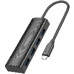 USB-концентратор Hoco HB41, USB Type-C, USB 3.0, USB Type-C, фото 1