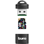 Кард-ридер Buro BU-CR-200/черный/micro-SD/USB 2.0/пластик, фото4