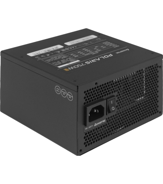 Блок питания Chieftec Polaris PPS-750FC, 750Вт, 80 PLUS Gold, 120мм, модульный, черный