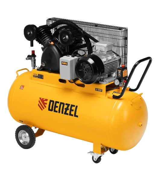 Компрессор воздушный Denzel рем. привод BCV 5500-T/200, 5,5 кВт, 200 литров, 850 л/мин