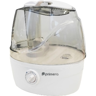 Увлажнитель воздуха Primera HUP-R1022 белый, 20 м², 2.2 л, ультразвуковой, механическое управление, автовыключение при отсутствии воды