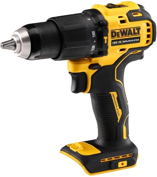 Дрель-шуруповерт DeWalt DCD709D2T, 18 В, 2 Ач, 65 Нм, бесщеточный