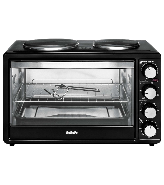 Мини-печь BBK OE3071M-2P черный