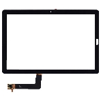 Сенсорное стекло (тачскрин) для Huawei MediaPad M5 10.8, черное, фото 1