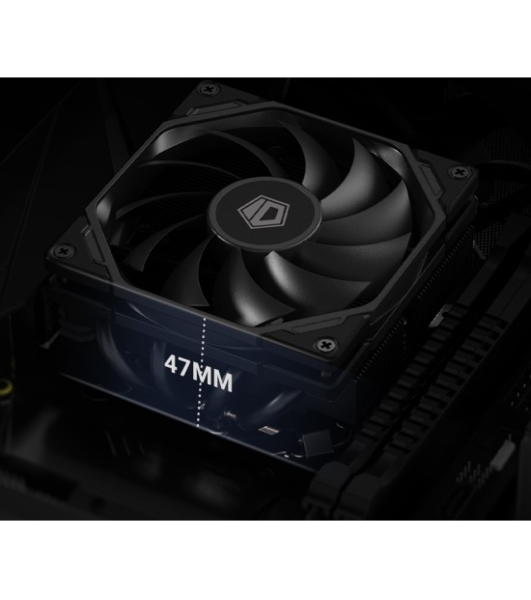 Кулер для процессора ID-COOLING IS-40-XT черный 92мм алюминий/медь 2800rpm 35.2db 4-pin 95W 47мм