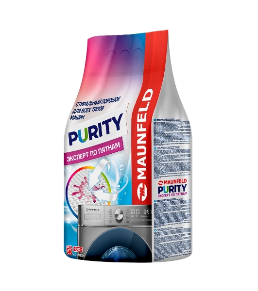 Стиральный порошок Maunfeld Purity Эксперт по пятнам Automat 9000 г MWP9000BM