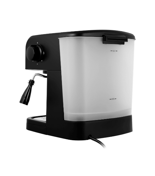 Кофеварка рожковая Maunfeld MF-734BK черный, исп. кофе - молотый/чалды, 1.5 л, 850 Вт, 15 бар