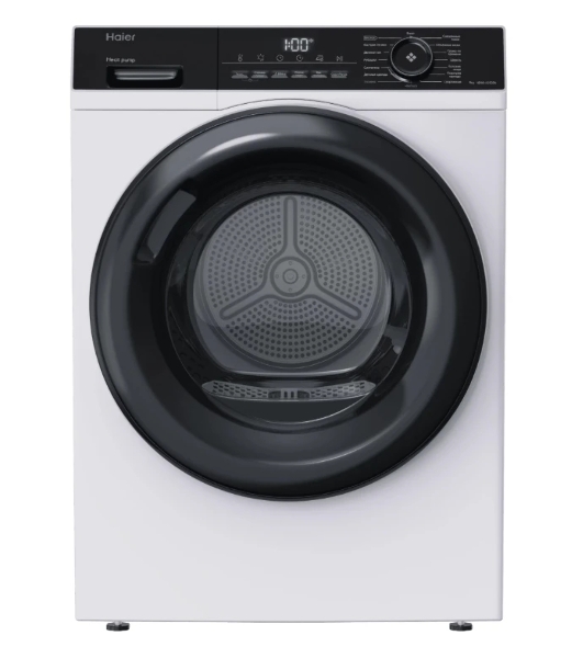 Сушильная машина Haier HD90-A2929A белый, 9 кг, сушка - конденсационная, программ - 15, 59.5 x 84.5 x 66.5 см