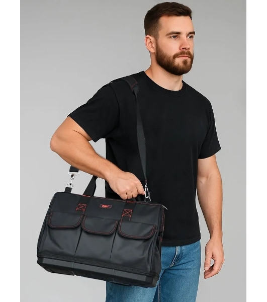 Сумка для инструментов Deli DL430901 Black Edition