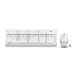 Комплект клавиатура+мышь A4Tech FStyler FG1010 беспроводной, USB, 2000 DPI, белый/серый, фото11