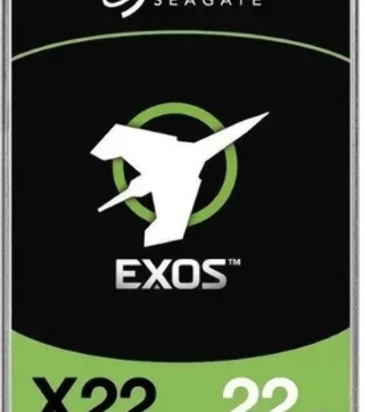 Жесткий диск Seagate Enterprise Capacity 3.5' HDD Exos X22 22TB Наличие SAS 512 Мб 7200 об/мин 3,5' Время наработки на отказ 2500000 ч. ST22000NM000E