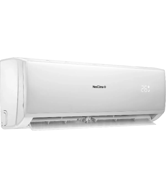Кондиционер сплит-система настенного типа NeoClima NS/NU-HAL12F 12000 BTU, 35 м², 31/42 дБ, охлаждение, обогрев, осушение, белый (2 коробки)