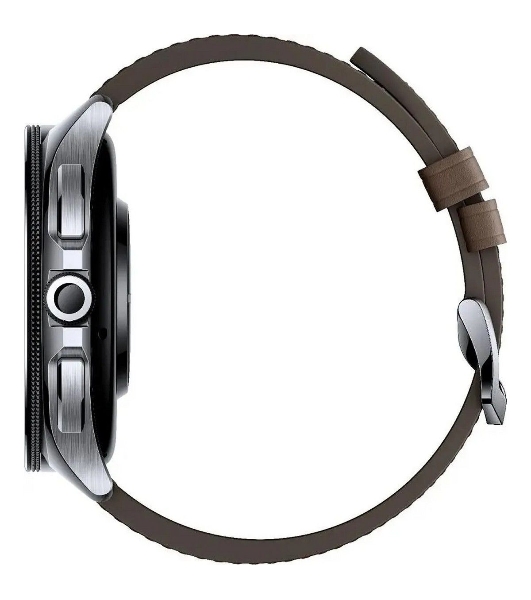 Смарт-часы Xiaomi Watch 2 Pro - 4G LTE Silver Case with Brown Leather Strap M2233W1 (BHR7210GL)