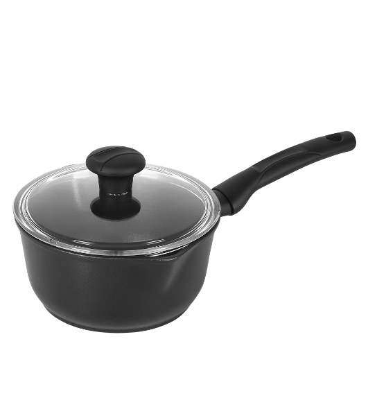 Ковш Maunfeld OSVALD MF15SVLD15SP универсальный из литого алюминия со стеклянной крышкой, 1,5 л