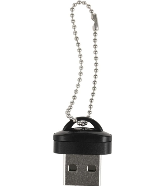 Кард-ридер Buro BU-CR-200/черный/micro-SD/USB 2.0/пластик