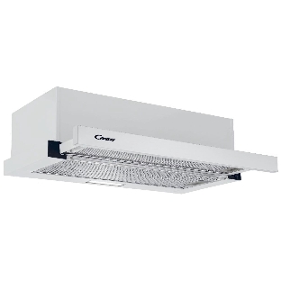Вытяжка встраиваемая Candy CBT60RWG-07 белый, 60 см, 650 м³/ч, 70 дБ
