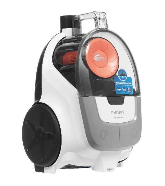 Пылесос Philips XB2042/01 белый/персиковый, 360/1800 Вт, уборка сухая, пылесборник контейнер 1.3 л