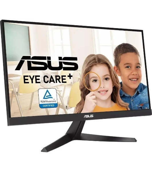 Монитор 21.45' ASUS VY229Q IPS 1920x1080, 75 Гц, 1 мс, 16:9, 250 кд/м², HDMI 1.4, DP 1.2, динамики, черный