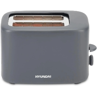 Тостер Hyundai HYT-4308 серый, 750 Вт, 2 слота