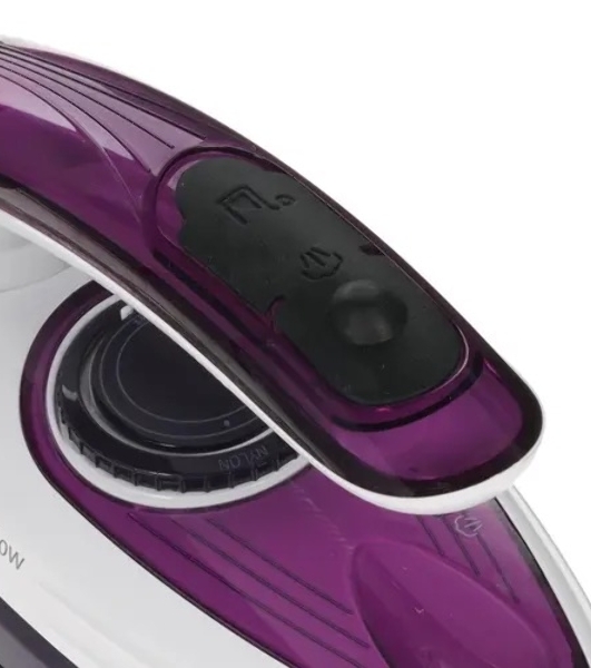 Утюг дорожный Vitek VT-8305 1000 Вт белый/фиолетовый