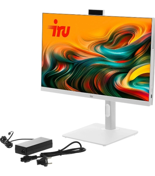 Моноблок IRU 23ID 23.8' Full HD i5 12400 (2.5) 32Gb SSD 512Gb UHDG 730 CR без ОС GbitEth WiFi BT 120W Cam белый 1920x1080