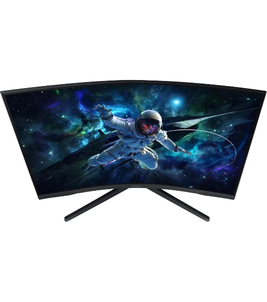 Монитор 27' Samsung S27CG550EI VA 2560x1440, 165 Гц, 1 мс, 16:9, 300 кд/м2, 1xHDMI, 1xDP, изогнутый, черный