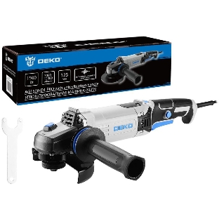 Угловая шлифовальная машина (УШМ) DEKO AG1500-D1 PRO, 125мм, 1500 Вт