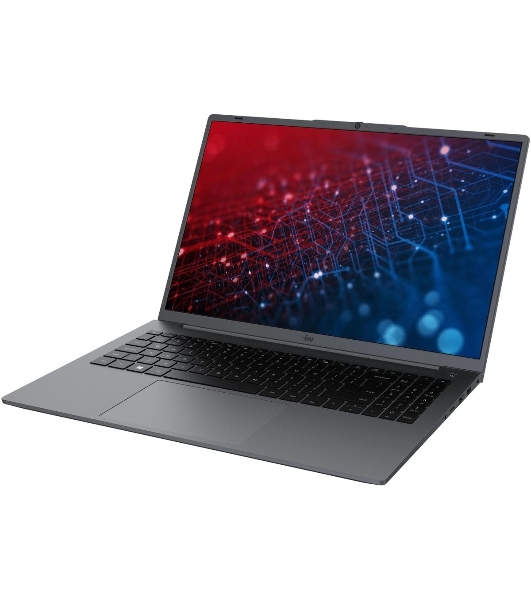 Ноутбук IRU Tactio 16ALB Core i3 1215U 16Gb SSD512Gb Intel UHD Graphics 16' IPS FHD (1920x1080) Windows 11 Pro grey WiFi BT Cam 4830mAh (2110203)