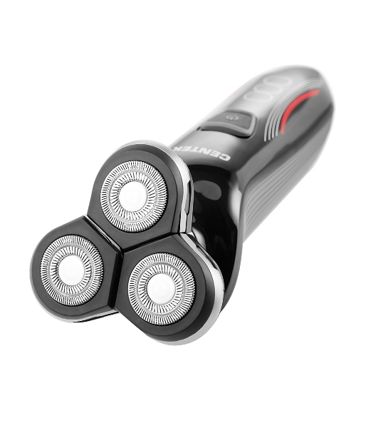 Электробритва Centek CT-2159 (черн/хром) 3 плавающие головки, аккумулятор+работа от сети, Li-Ion600мА·ч