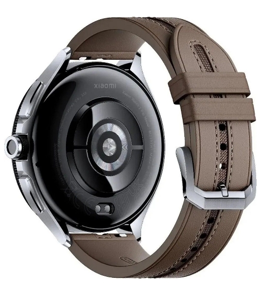 Смарт-часы Xiaomi Watch 2 Pro - 4G LTE Silver Case with Brown Leather Strap M2233W1 (BHR7210GL)