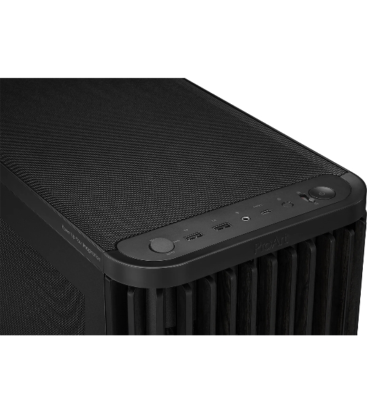 Компьютерный корпус ASUS PROART PA401 WOOD MESH PWM черный