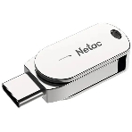 Флешка USB Netac U785C (NT03U785C-016G-32PN), 16Gb, USB3.0/TypeC, R/W 110/45, серебристый, фото5