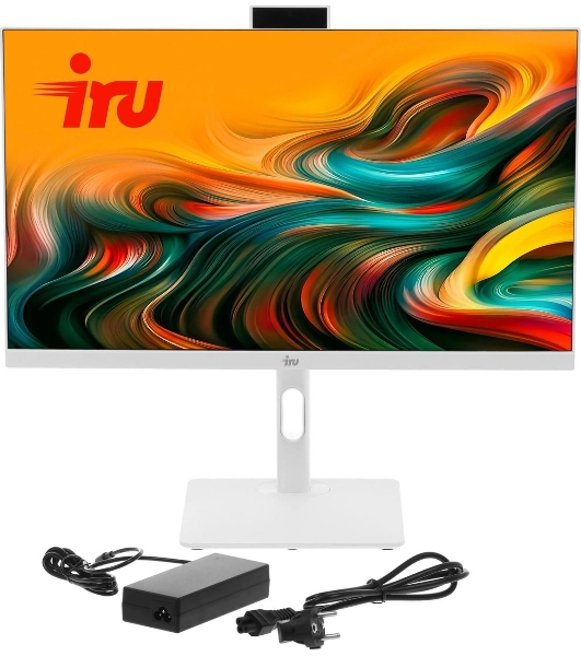 Моноблок IRU 23ID 23.8' Full HD i5 12400 (2.5) 32Gb SSD 512Gb UHDG 730 CR без ОС GbitEth WiFi BT 120W Cam белый 1920x1080